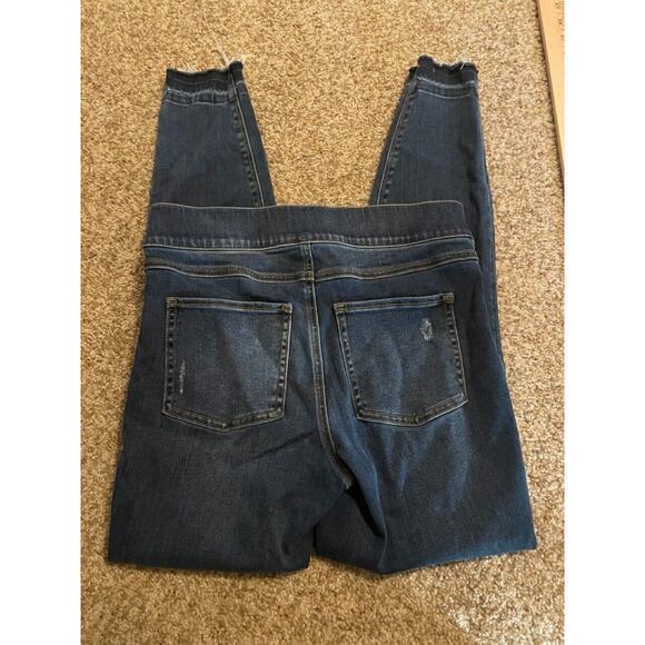 Spanx Distressed high waisted shapewear ankle skinny jeans size small - Picture 7 of 7